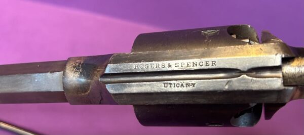 ROGERS & SPENCER ARMY REVOLVER - Image 4