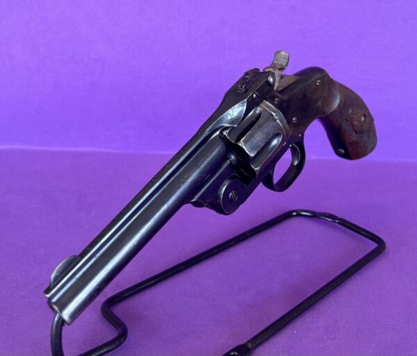 SOLD SMITH & WESSON NEW MODEL 3 WITH RARE 5" BARREL - Image 2