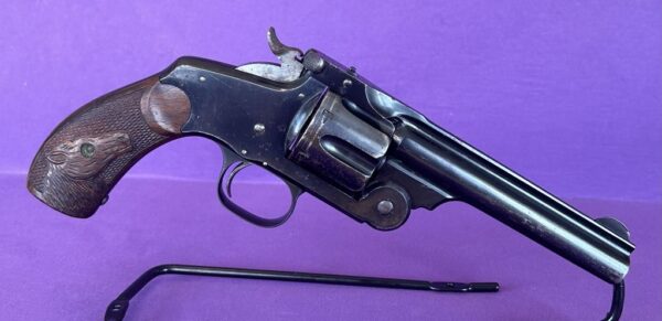 SOLD SMITH & WESSON NEW MODEL 3 WITH RARE 5" BARREL