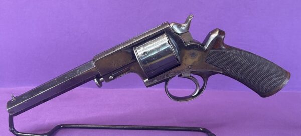 RARE TRANTER MODEL 1863 SINGLE ACTION REVOLVER - Image 4