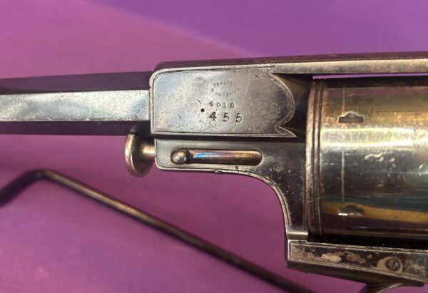RARE TRANTER MODEL 1863 SINGLE ACTION REVOLVER - Image 8