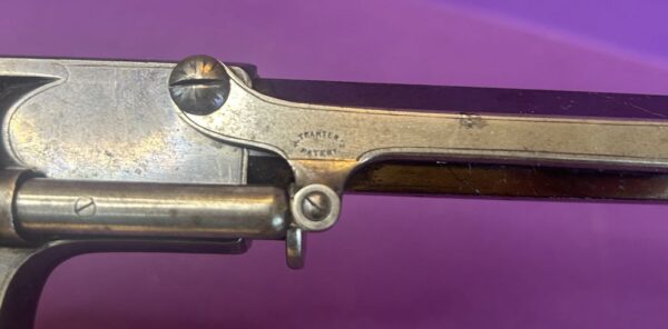 RARE TRANTER MODEL 1863 SINGLE ACTION REVOLVER - Image 7