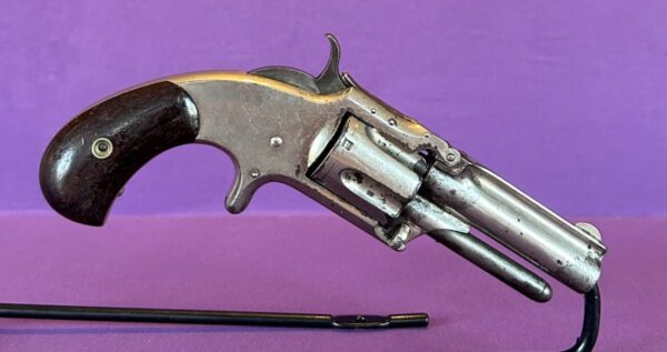 Antique Smith & Wesson Model 1-1/2 Second Issue With Rare 2-1/2" Barrel